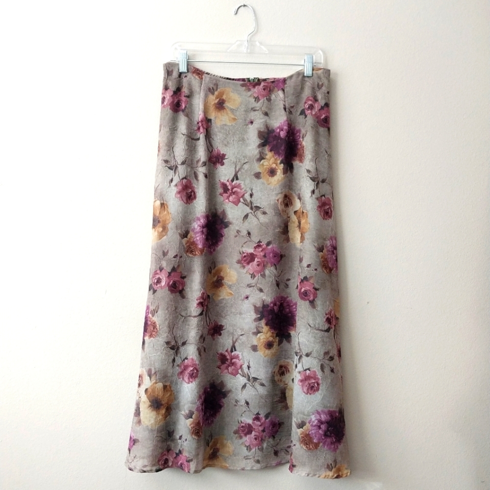 Vintage Dressbarn Floral Skirt